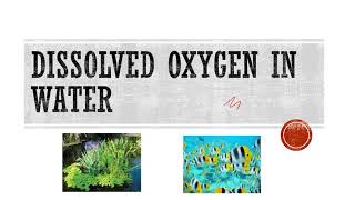 IB R6 dissolved oxygen winkler method [upl. by Severin919]