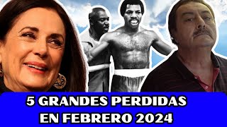 FAMOSOS FALLECIDOS en FEBRERO del 2024 [upl. by Mathews119]