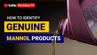 How To Identify Genuine MANNOL  PACKTICA [upl. by Cristie]