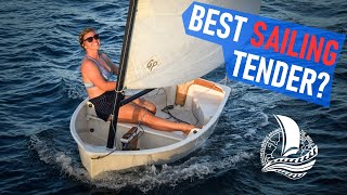 Our SAILING dinghy tender splits in two  The best dinghy for cruising – Ep83 [upl. by Atteras687]