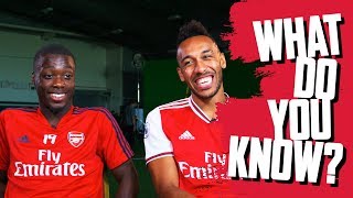 NAME GOLDEN BOOT WINNERS  PierreEmerick Aubameyang v Nicolas Pepe  What Do You Know [upl. by Rorie175]