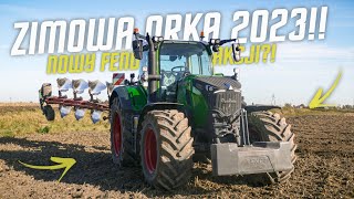 Nowy Nabytek ☆ Zimowa Orka 2023 ☆ Fendt 728 Vario Profi ☆ Kverneland EG100 ☆ GrSzumańscy [upl. by Serafina297]