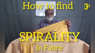 SPIRALITY IN FABRIC [upl. by Derreg707]