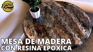 Transformando Una Base de Madera Con Resina Epoxica  Cubiertas Epoxi [upl. by Bronnie89]