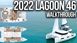 Lagoon 46 Catamaran Walkthrough [upl. by Valida212]