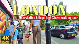 4K Carshalton Village High Street walking tour  London [upl. by Mharg]