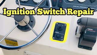 How To Repair the Ignition Key Switch on the Yamaha 704 [upl. by Acceber930]