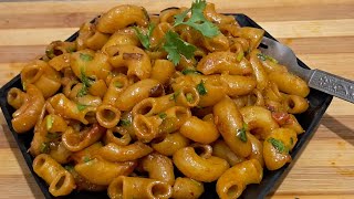 Indian style Macaroni pasta delicious recepi 😋😋 [upl. by Durwood]