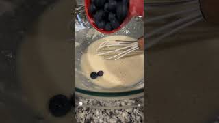 Making blueberry cobbler blueberry dessert baking cobbler [upl. by Buchalter]