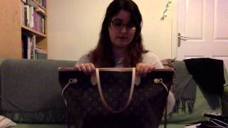 Louis Vuitton Neverfull MM v 13 inch Macbook Air [upl. by Aleris460]