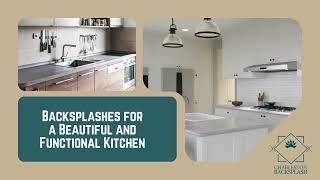 Backsplash  Kitchen Remodeling in Charleston  Charleston Backsplash [upl. by Reemas]