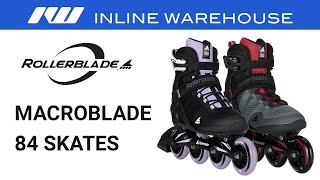 Rollerblade Macroblade 84 Skate Review [upl. by Remmer]