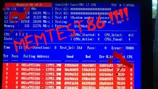 Running MemTest86 for ram stability [upl. by Attennaj216]