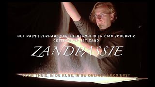 Zandpassie het verhaal van Pasen in zandkunst online voorstelling 2021 [upl. by Adeehsar]