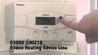 How to Set Your Electronic Heating Programmer [upl. by Kenzi]