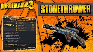 Borderlands 3 Stonethrower Legendary Weapon Guide AntiJakobs [upl. by Livvie563]