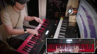 Alestorm  Keelhauled Elliot Vernon keyboard playthrough [upl. by Aniluj]