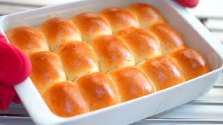 Easy ONE HOUR DINNER ROLLS  How to make Soft Fluffy Dinner Rolls In One Hour  One hour rolls [upl. by Grose]