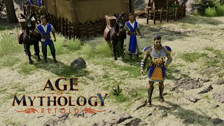 Atlantis Reborn  Age of Mythology Retold Campaign Titan Difficulty [upl. by Bunch]