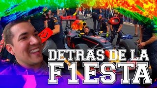 DETRAS DE LA F1ESTA Fórmula 1 Gran Premio de México  JUCA [upl. by Ulric]