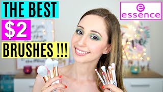 Essence Makeup Brushes Review [upl. by Oirazan]