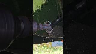 New DRAIN PLUG Style Change diy fyp boat boatlife fishing project boatbuilding upgrade [upl. by Ellebana]