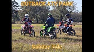 Friend Breaking In New 2024 KTM 125XC at OUTBACK [upl. by Alema219]