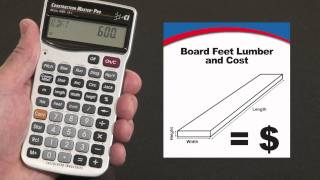 How to Calculate Board Feet Lumber and Costs  Construction Master Pro [upl. by Anidene161]