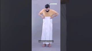 How to wear Ihram while perform Umrah or Hajj [upl. by Nial]