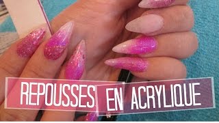 TUTO Melissa Easy Nails  Remplissage en acrylique [upl. by Dibb]