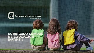 CURRÍCULO LOMLOE DE EDUCACIÓN INFANTIL [upl. by Lucia489]