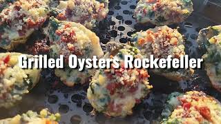 Grilled Oysters Rockefeller or Broiled [upl. by Akema]