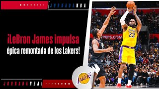 ¡Así fue la épica remontada de los Lakers y LeBron James [upl. by Robena]