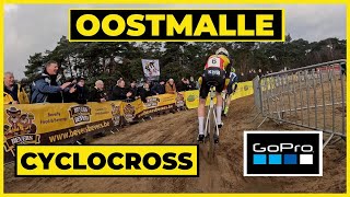 CYCLOCROSS RACE  OOSTMALLE BELGIUM  GoPro hero 12 BIKE FOOTAGE  4K 60 fps [upl. by Payton714]