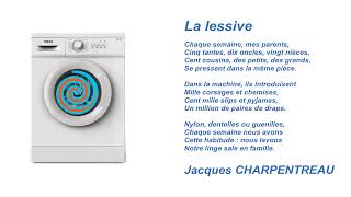 La lessive de Jacques Charpentreau [upl. by Burg]