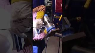 Hastelloy Tig Welding on Pipe shorts [upl. by Drahser]