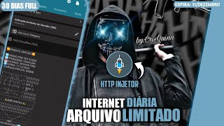 📶ARQUIVO HTTP INJECTOR 30 DAYS FREE LIMITADO MB DIÁRIOS NEW SNI [upl. by Hesketh]