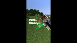 Pure Misery – Minecraft 117 shorts [upl. by Skvorak]