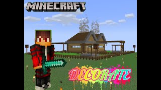 I AM DECORATING MY TRADING HALL  MINECRAFT GAMEPLAY 10  ILLUSION GAMERZ [upl. by Ased]