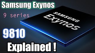 Samsung Exynos 9810 Explained 9 seriesBenchmarks Inc [upl. by Junia]