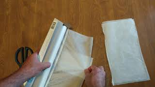 HOW TO MAKE WAX PAPER SHEETS TO FREEZE HALF POUND BACON HAMBURGERS [upl. by Oicor]