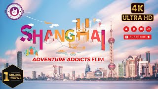 Shanghai City Tours  China 4K By Drone 2024 travel china shanghai travelvlog explore [upl. by Weslee]