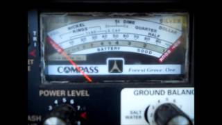 Compass Coin Pro II Metal Detector Pt 1 [upl. by Shaylyn624]