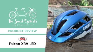 Bell Falcon XRV LED MIPS Cycling Helmet Review  feat Magnetic Buckle Deep Road Fit USB Taillight [upl. by Lad]