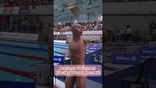 Armless Swimmer Shatters World Record [upl. by Enicar814]