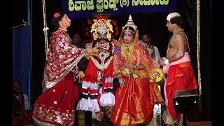 Yakshagana  Shri Devi mahatme  11  Kateel  Edneer Hasya [upl. by Atsahs]