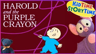 Harold and the PURPLE CRAYON  read aloud book [upl. by Hein]