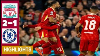 Liverpool vs Chelsea 21 Extended HIGHLIGHTS amp Goals I Premier League 20242025 [upl. by Puduns570]