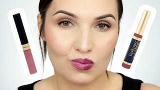 💄 NAJTRWALSZE POMADKI NA ŚWIECIE  Lipsense VS Max Factor Lipfinity  TEST APLIKACJA ZMYWANIE 💄 [upl. by Druce]