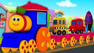 bob taşıma treni  bob ile ulaşım adlarını öğrenir  Bob Transport Train  Kids tv Türkçe [upl. by Alyhs]